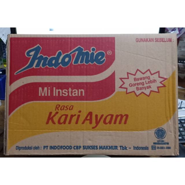 Indomie Rasa Kari Ayam/pcs