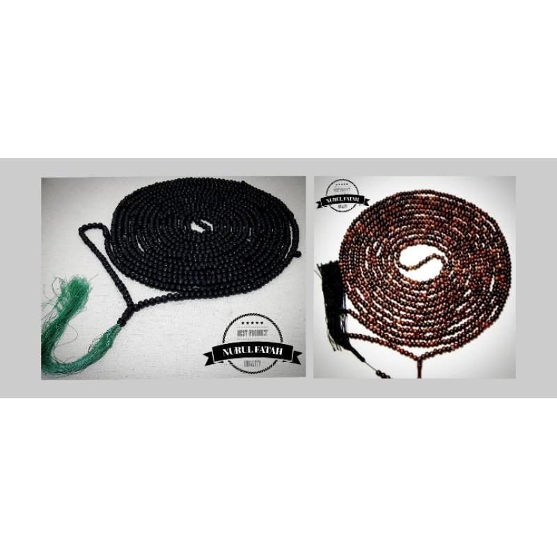 TASBIH 1000 BIJI / TASBIH 1000 KAYU / TASBIH 1000 BUTIR/ TASBEH 1000 BUTIR BIJI KAYU / NUFA STORE