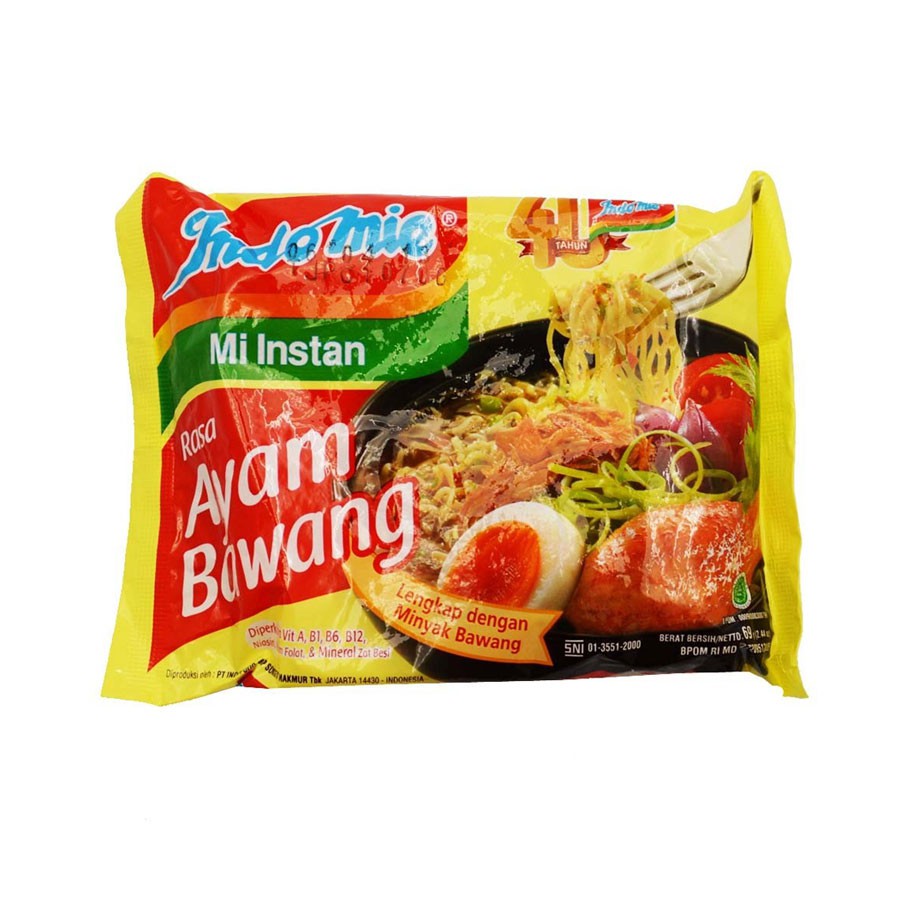 

Indomie Ayam Bawang ( 1 pcs )