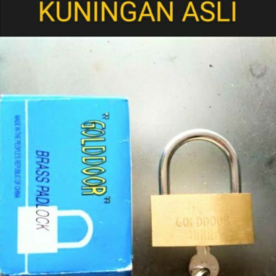 Gembok Kuningan 60 mm