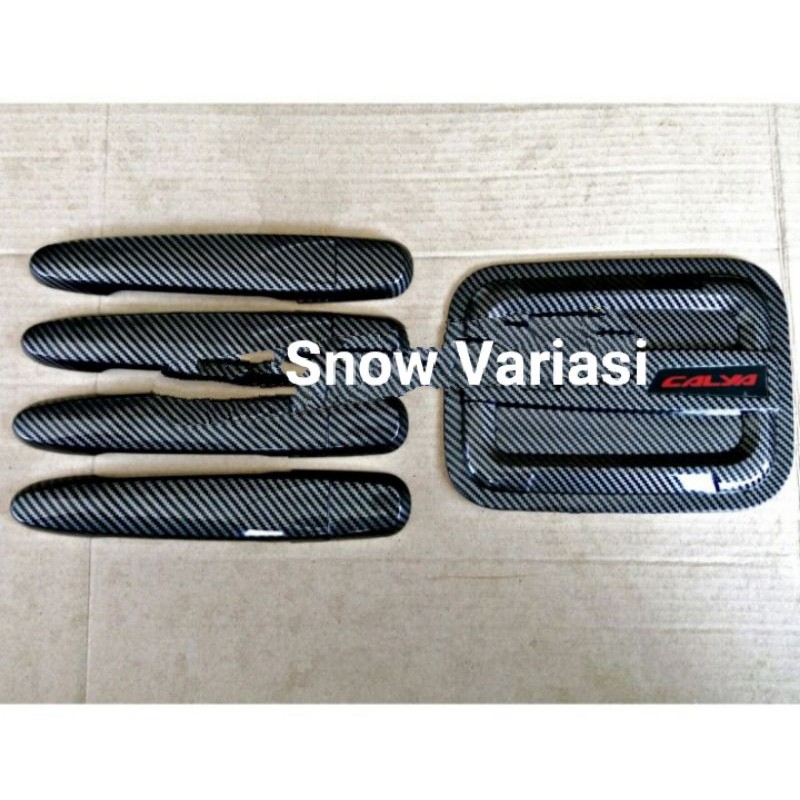 Paket Handle Tank Cover Calya 2016 2018 2020 2021 Full Carbon