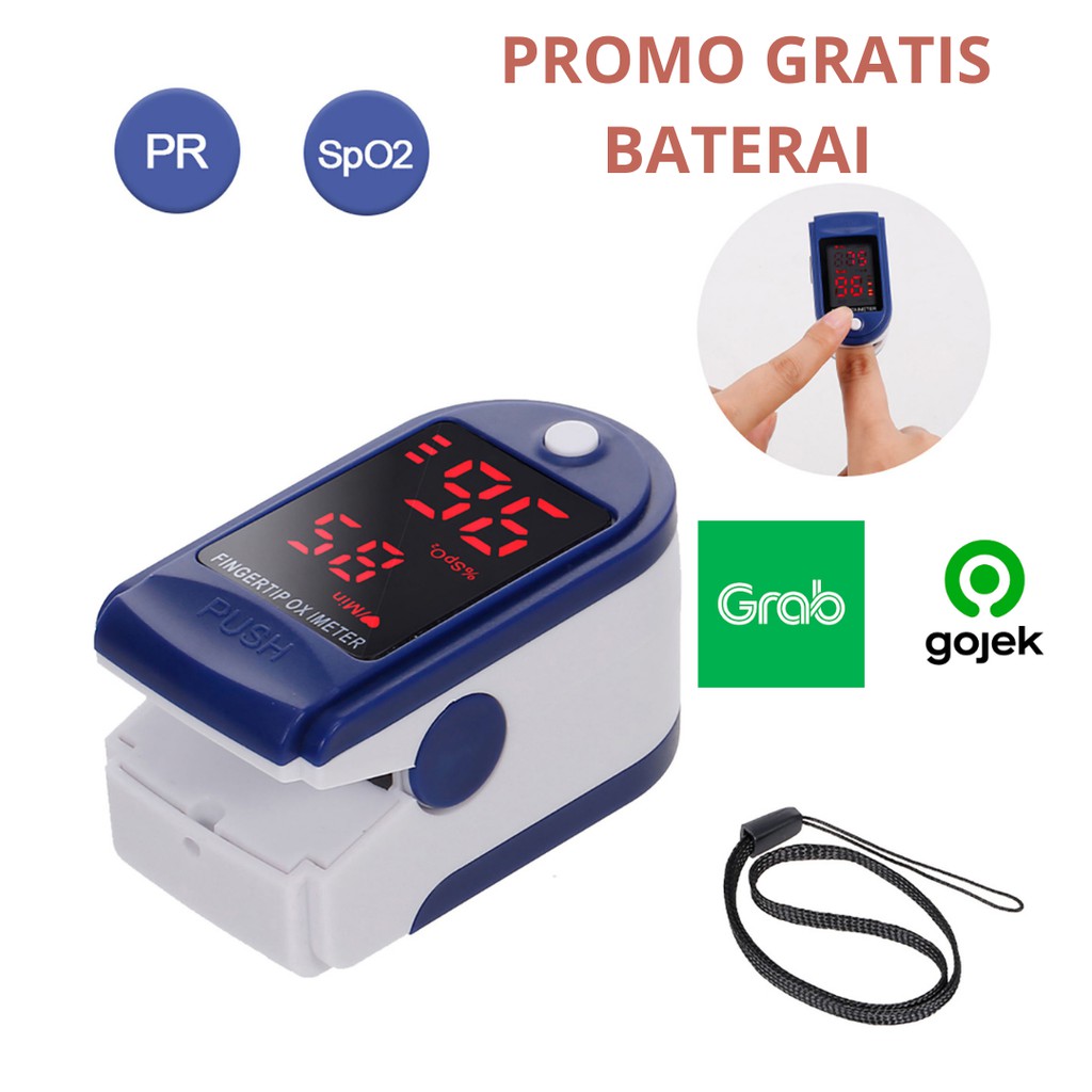 OXYMETER Oksimetri Murah Spo2 Pulse Oxymetri Pulse Oximetri Spo2 Alat Cek Oksigen Dalam Darah Lk87