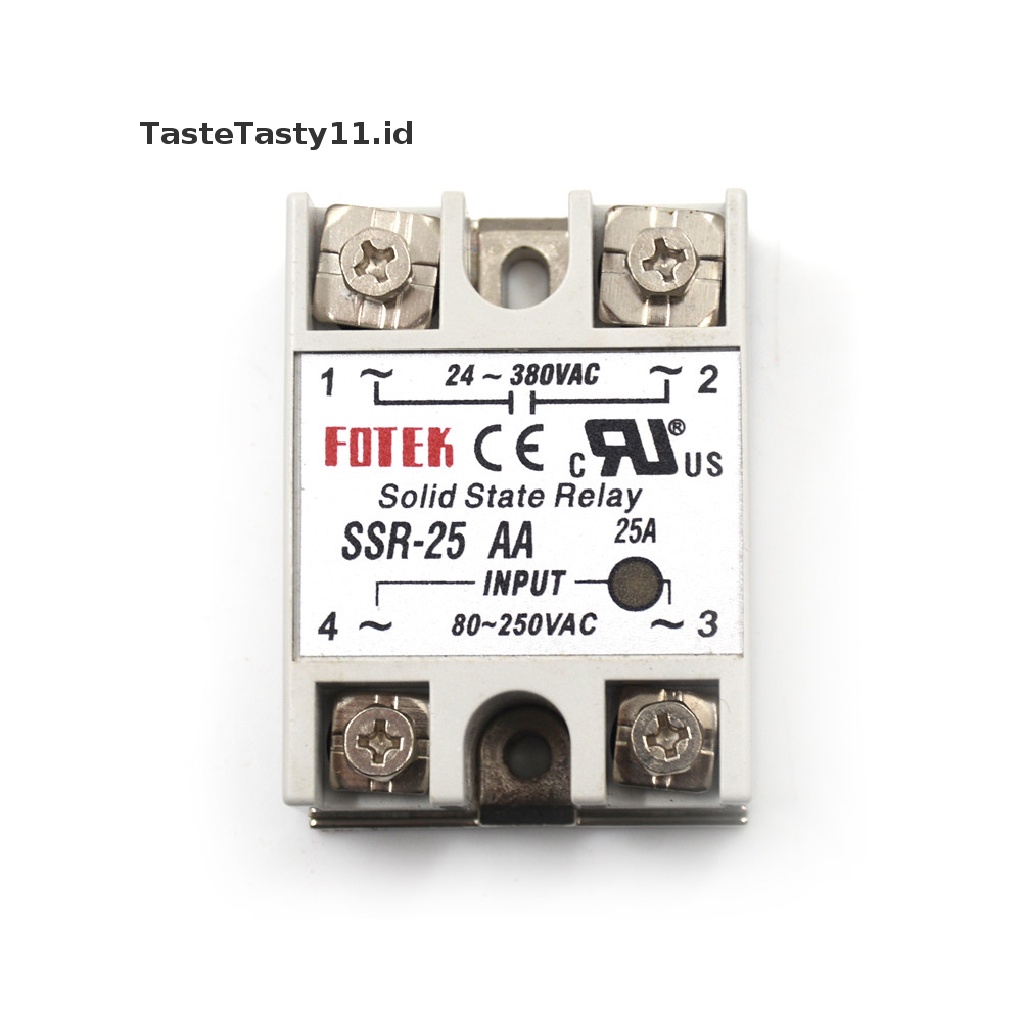 Modul Relay Solid State 24v-380v 25a Ssr-25a 80-250vac