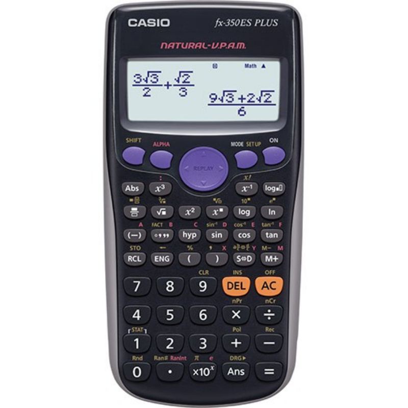 

Casio fx-350ES PLUS Kalkulator Kalkulator Scientific