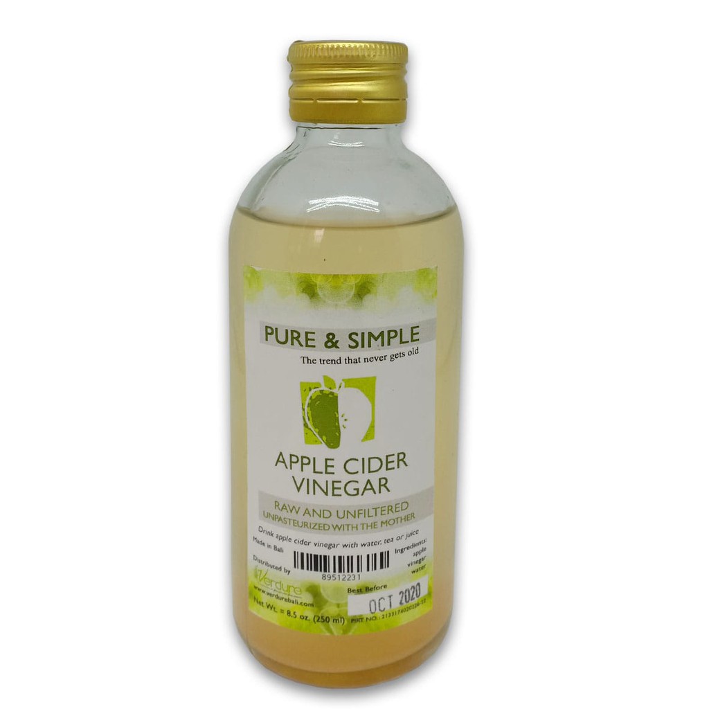 

VERDURE APPLE cider vinegar 250 ML