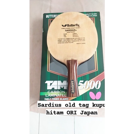 Terlangka Blade Butterfly Sardius OLD Tag kupu hitam ORI