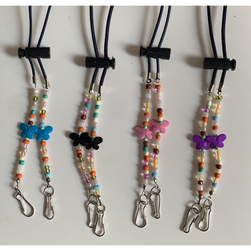 Konektor Masker Strap Mask 2in1 Mutiara Kristal-KSM 12