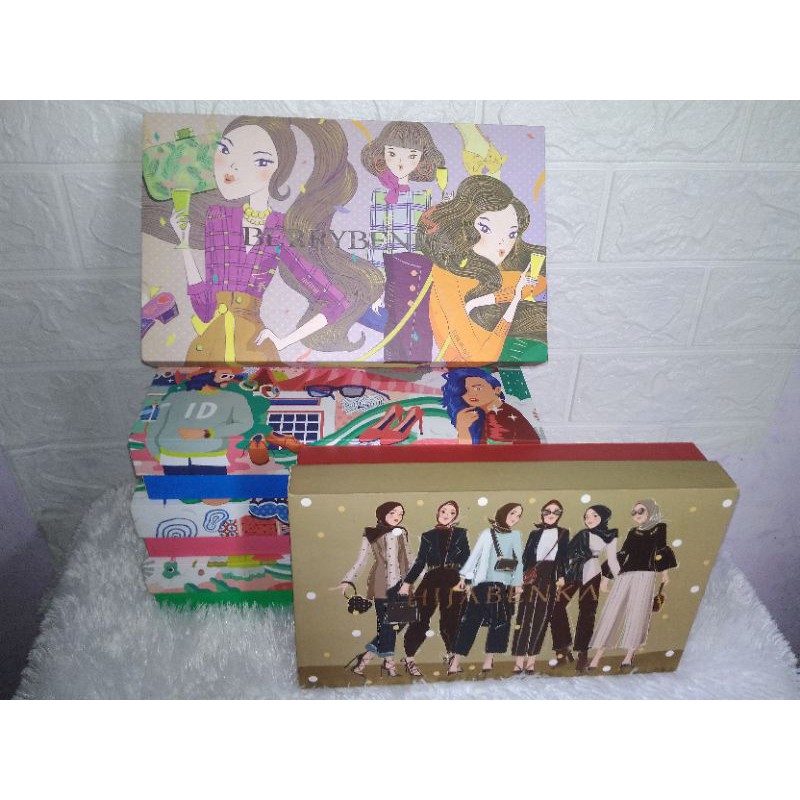 hampers gift ekslusif box Berrybenka/ hijabenka limited edition
