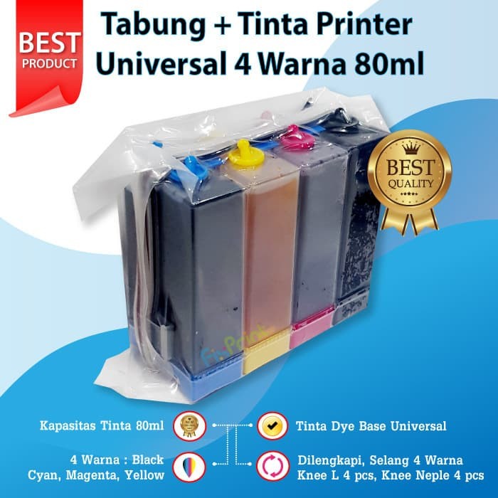 Tabung Tinta Infus Cartridge HP 682 Printer Deskjet 2135 2336 2337 FPTS429