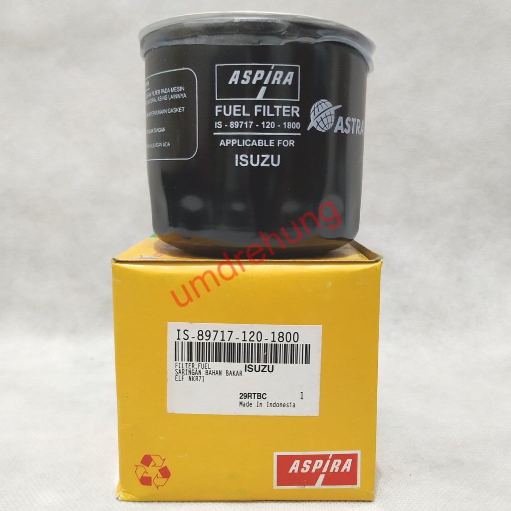 Filter Solar Isuzu Elf PS 120 Euro 2 NKR71 NKR 71