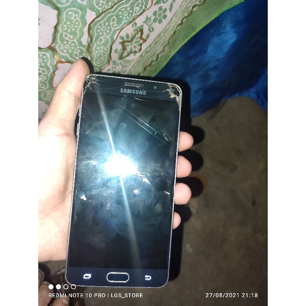 Mesin Samsung A7 2016 / A710FD Minus Lcd rusak (Mesin normal)