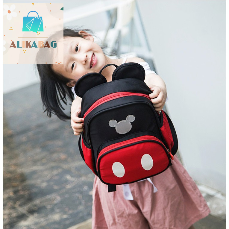 ALIKA BAG - Tas Ransel Backpack Anak Sekolah TK/SD Karakter Kartun