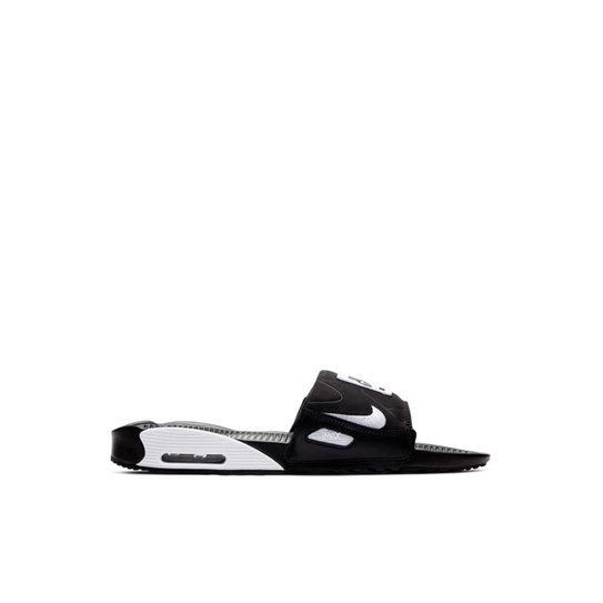 jual sendal nike airmax 90 sandal black   white