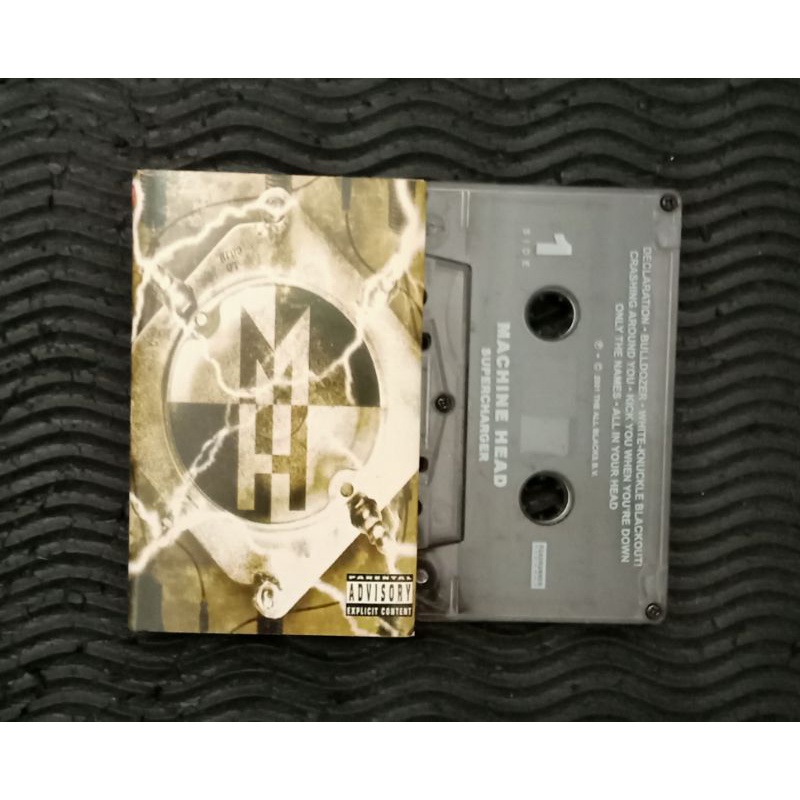 Kaset Pita Machine Head - Supercharger - metal