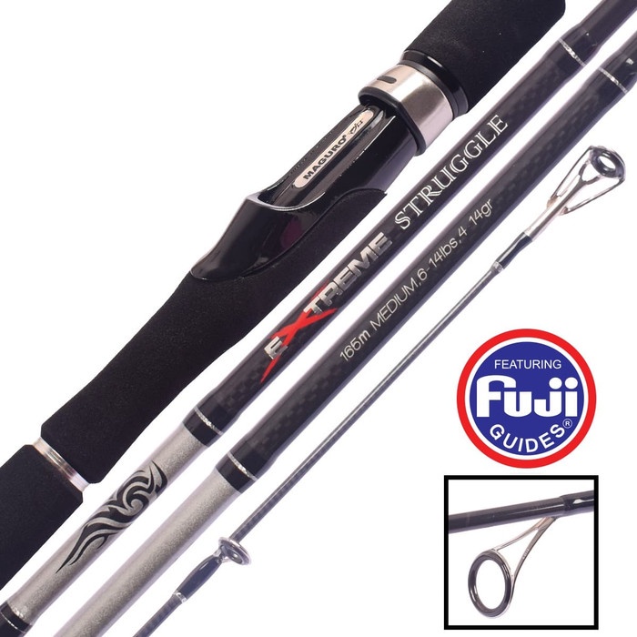 Joran maguro extreme strugle 150cm,165cm dan 180cm|galatama|spinning|casting