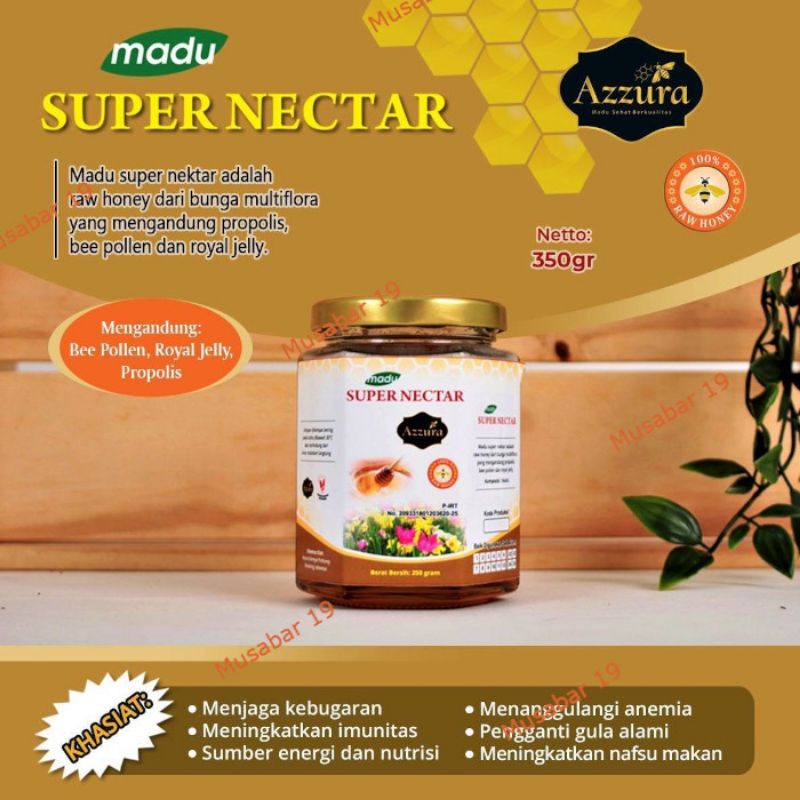 

Madu Azzura - Madu Super Nectar 350gr