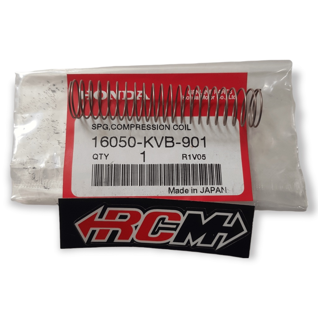 16050-KVB-901 PER PIR SEKEP SKEP SPRING COMPRESSION COIL CUIL KUIL KOIL VARIO 110 CW OLD LAMA TECHNO KARBU ORI ORIGINAL HONDA AHM HGP ASLI