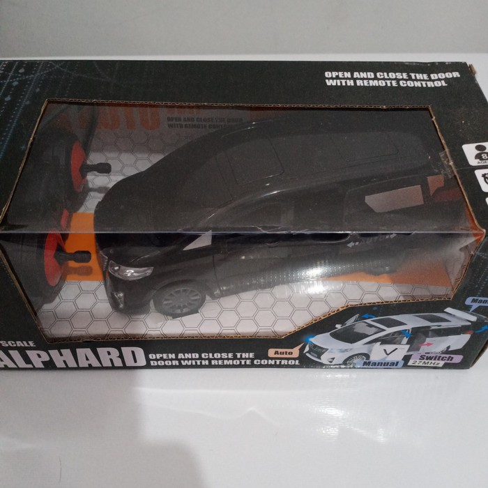 MN029 RC MOBIL ALPHARD MAINAN ANAK REMOT CONTROL - Hitam