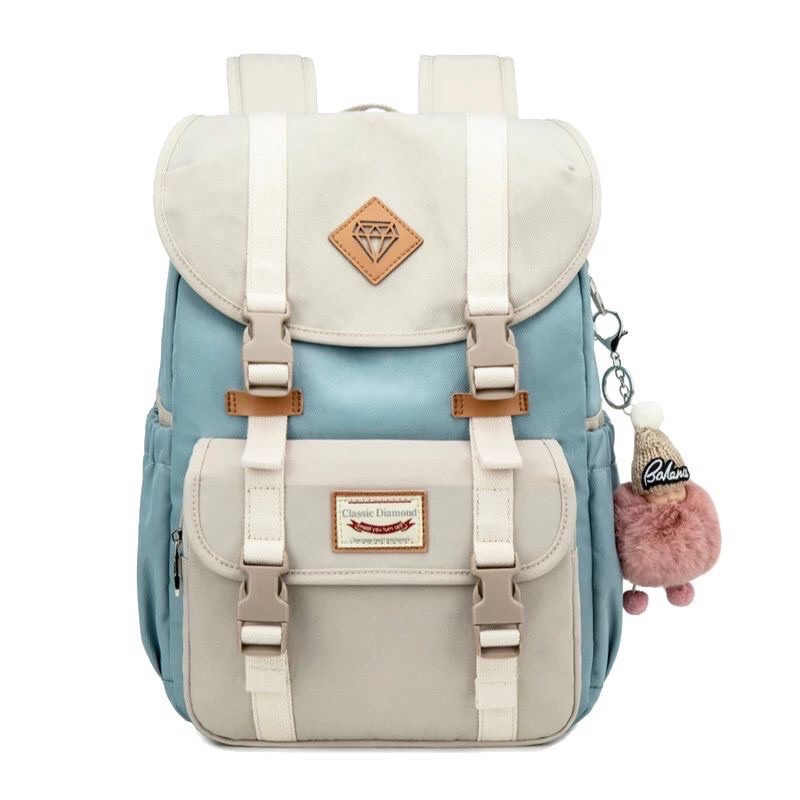 10.10DISTRO Klub New Arrival - Tas Sekolah IAC Backpack Up to - Tas Pria Tas Wanita Daypack SD SMP SMA /Ransel Double Decker-Kantong Anak-Tas Sekolah Anak Perempuan-Tas Korean Style Wanita-Tas Sekolah Remaja -Tas Ransel  COD-Biru toska