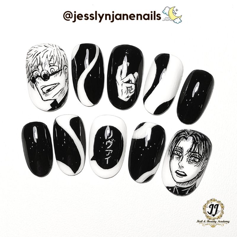 Custom Fake Nails / Kuku Palsu Anime | Custom Press On Nails