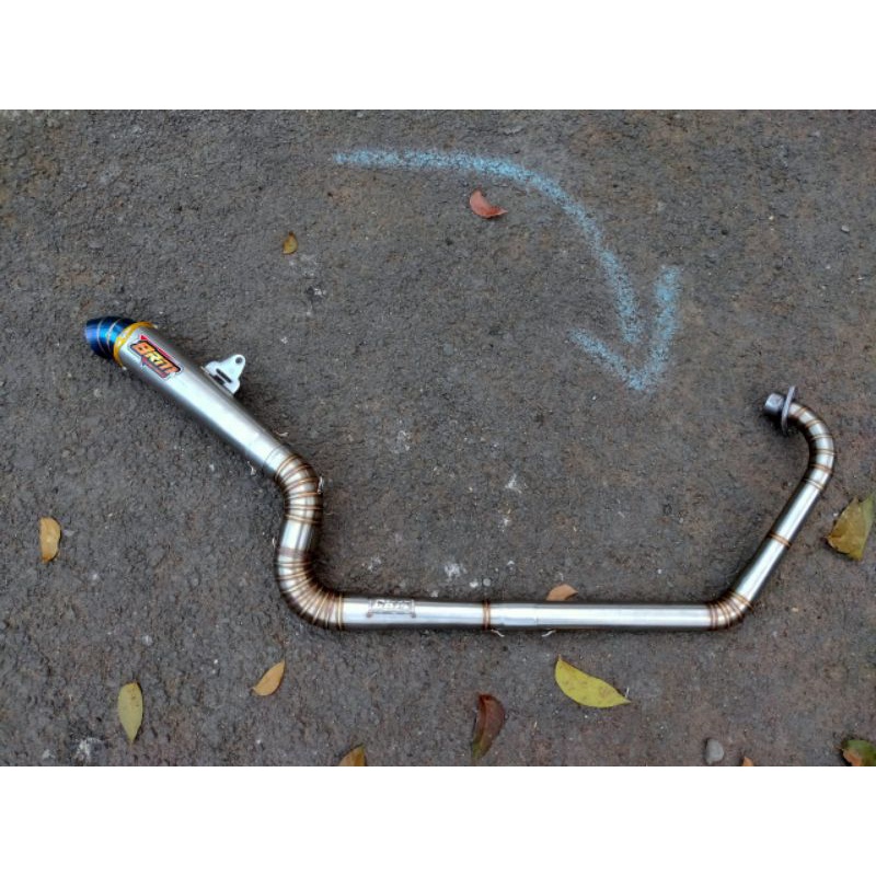 KNALPOT BRM RACING EXHAUST VIXION CBR NEWCB150R OLDCB150R SATRIA FU