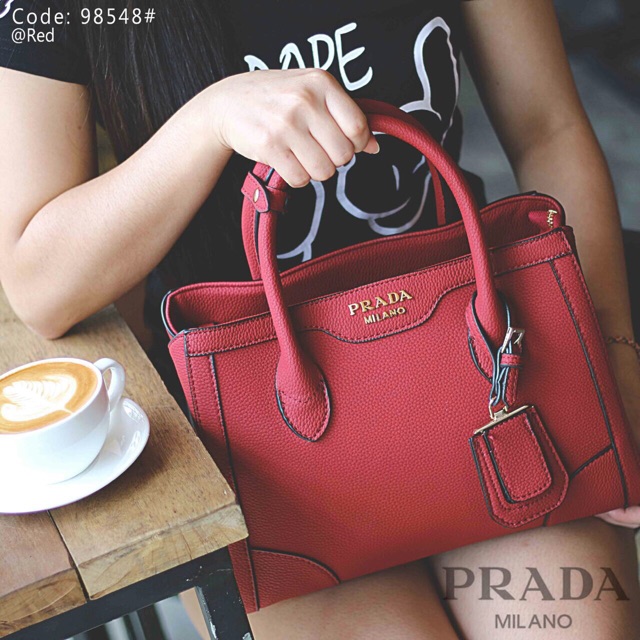 New PRADA Saffiano Large prada 98548# tas grosir batam