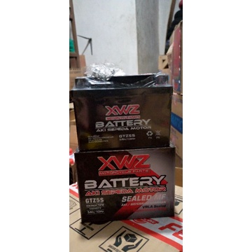 Aki kering motor XWZ GTZ5S GM5Z-3B