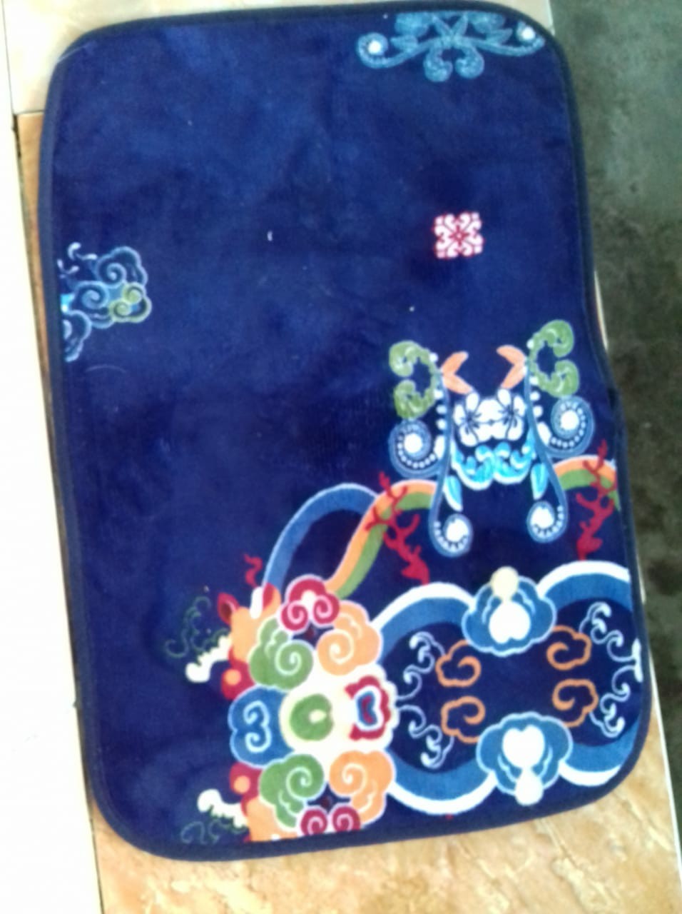 Rc Keset Printing Rosanna/batik/bunga Ukuran 40x60cm