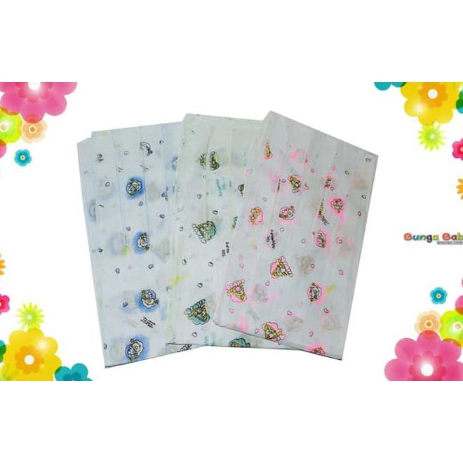 c0tn gurita bayi kayana pth print (12 pcs) seri warna a905