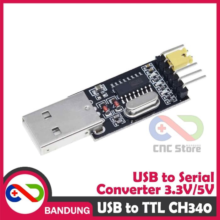 USB TTL CH340 CH340G USB TO SERIAL 3.3V OR 5V MICROCONTROLLER PROGRAM