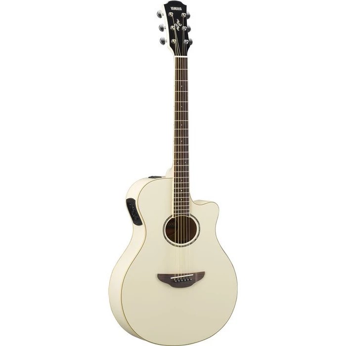 GITAR AKUSTIK YAMAHA APX 600 APX600 APX-600 WHITE - Putih