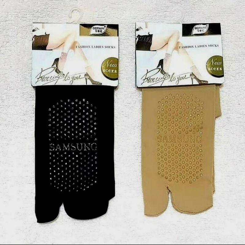 kaos kaki jempol SAMSUNG anti slipp/kaos kaki stoking wanita/kaos kaki wanita