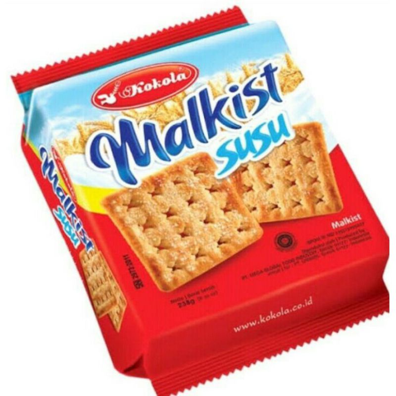 

Kokola Malkist Susu 225gr snack viral jajan murah