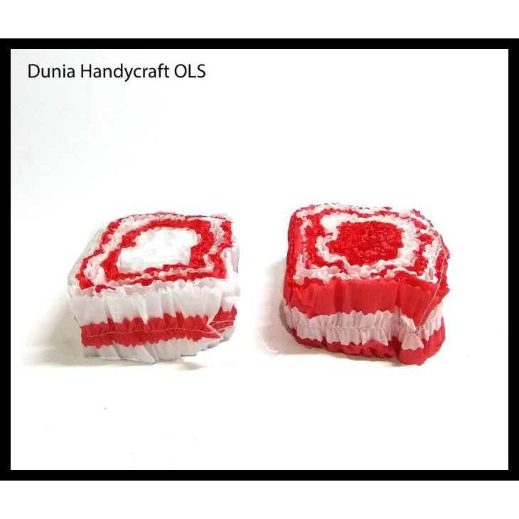 

KERTAS KREP KERUT MERAH PUTIH - KERTAS CREPE DEKOR