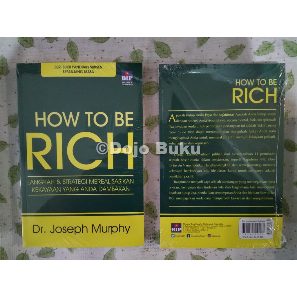 How to Be Rich by Dr. Joseph Murphy