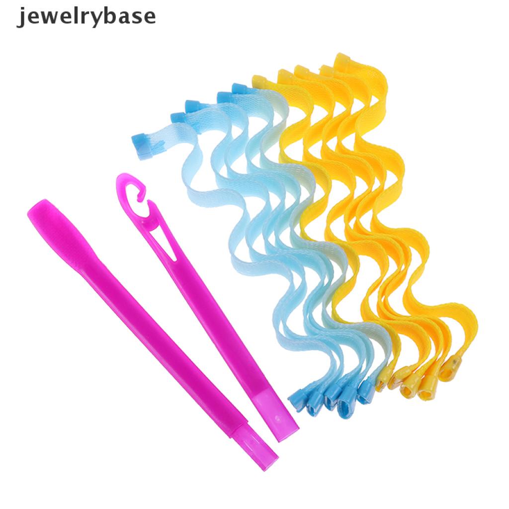 10 Pcs Alat Keriting Rambut Model Spiral Ukuran 30cm