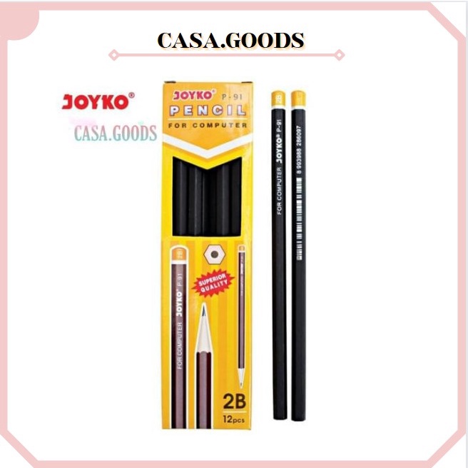 

PENSIL JOYKO UNTUK KOMPUTER 2B ISI 12 PCS