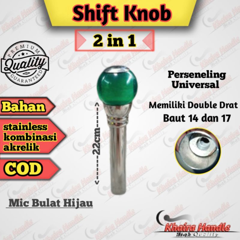 aksesoris mobil variasi tongkat persneling mobil dan truk tinggi 22cm shift Knob tuas tongkat knop p