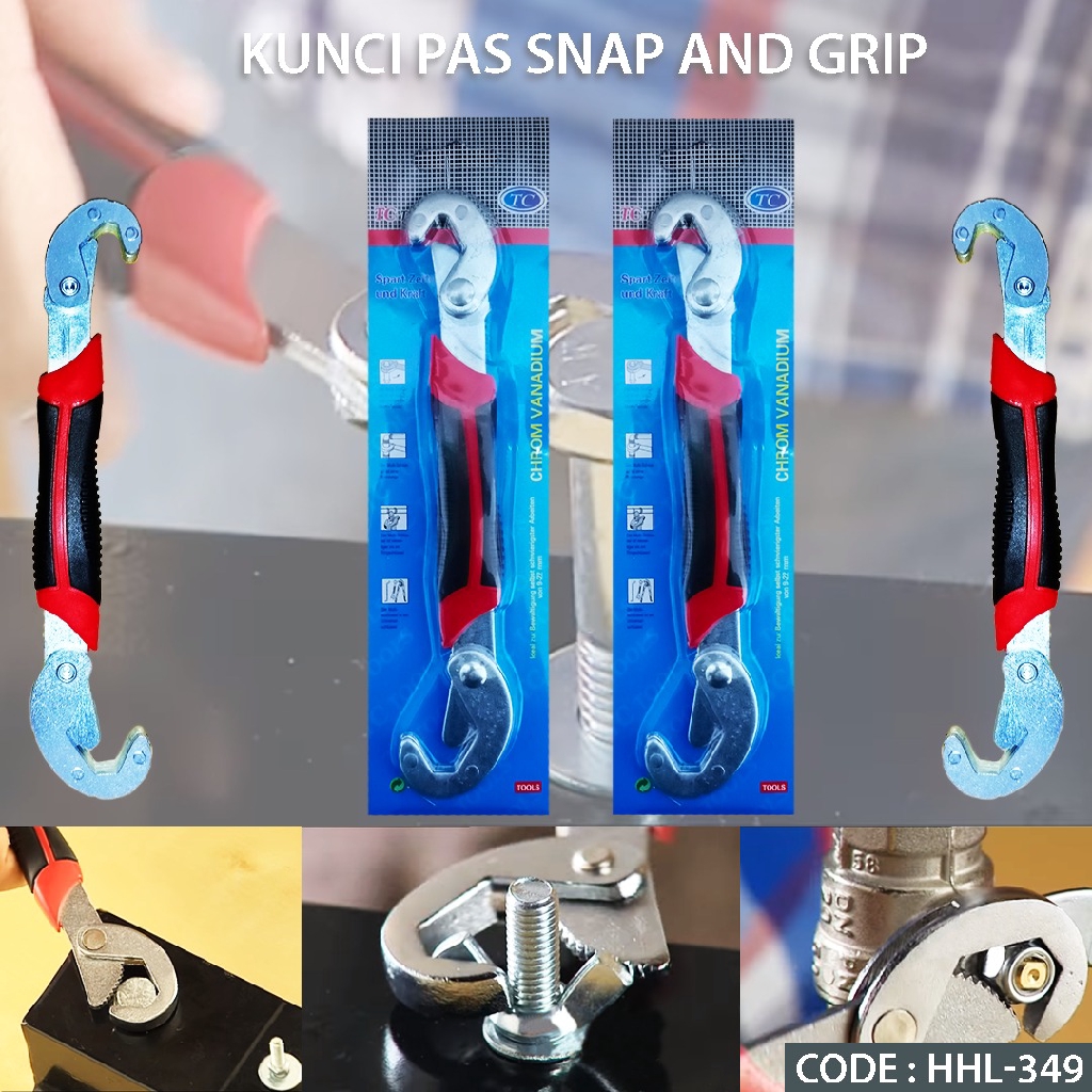 Snap n Grip / Kunci Pas / wrench / kunci inggris | Shopee