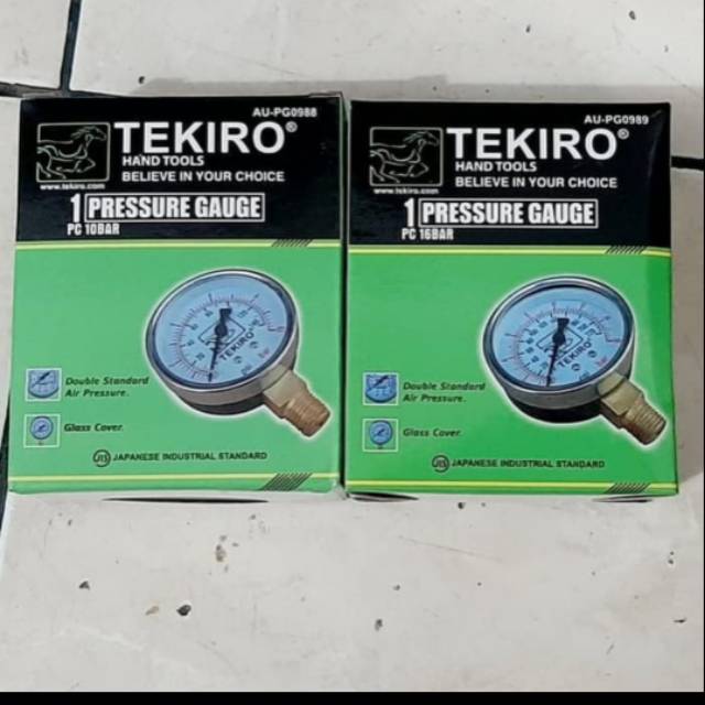 Alat ukur tekanan angin ban tekiro / pressure gauge tekiro