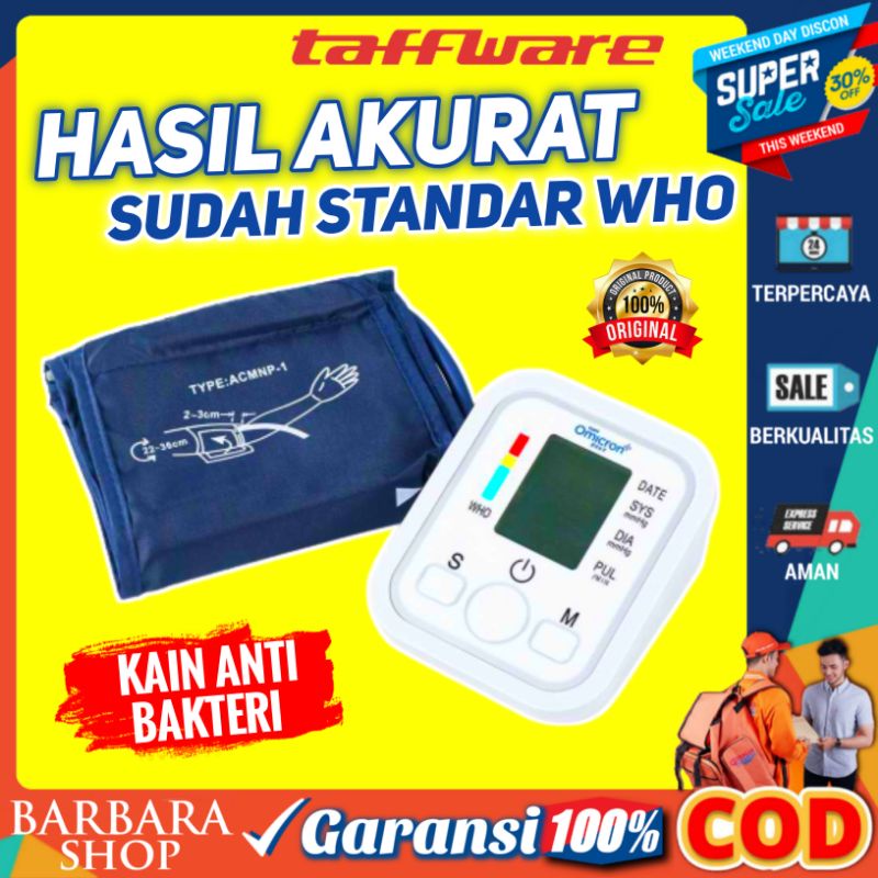 Tensimeter Digital Alat Cek Pengukur Tekanan Tensi Darah Omicron Electronic Sphygmomanometer
