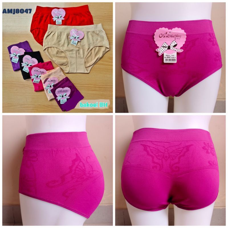 celana dalam wanita semi korset JUMBO // celana dalam rajut semi korset jumbo mengencangkan pantat