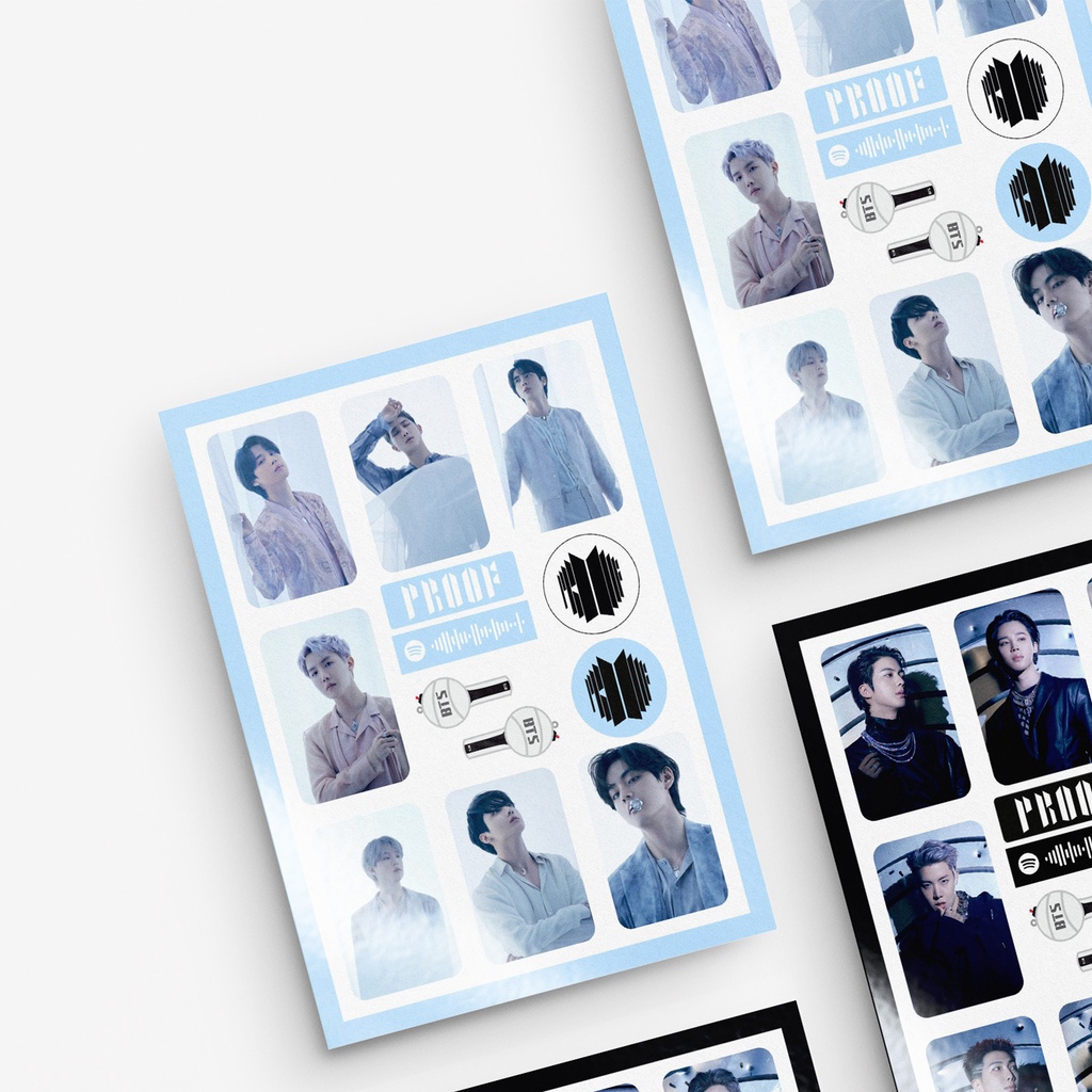 

STIKER KPOP - BTS PROOF