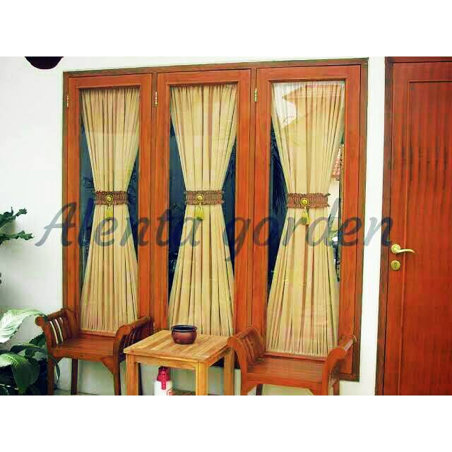 Alenta Gorden  ikat minimalis  kupu kupu spiral polos  