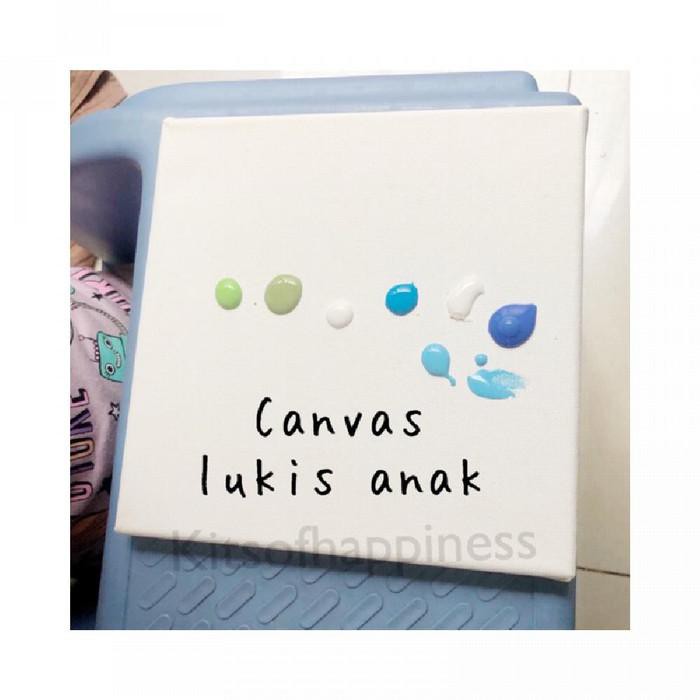 

Lukisan / Kanvas lukis anak 20x30 small canvas for kids painting set Bisa cod