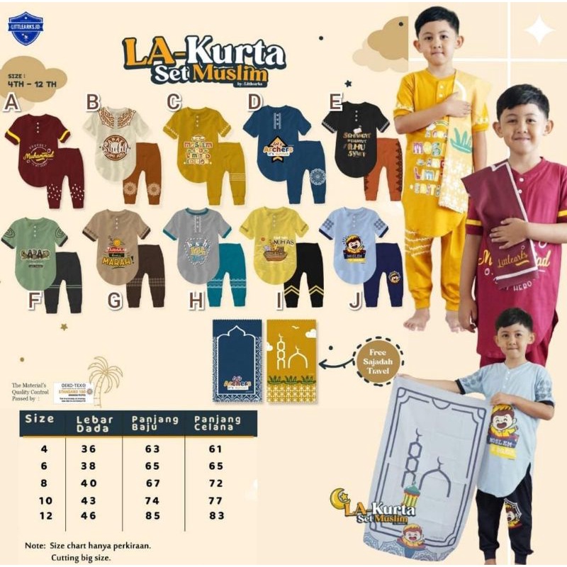 LA KURTA SET MUSLIM