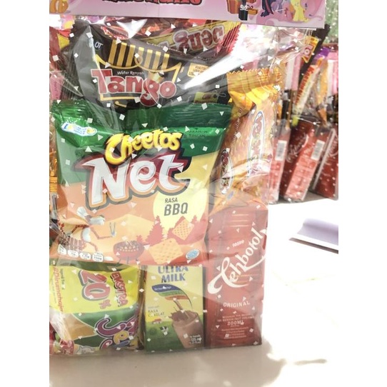

♣ Bingkisan ulang tahun snack anak/paket full lengkap ☜
