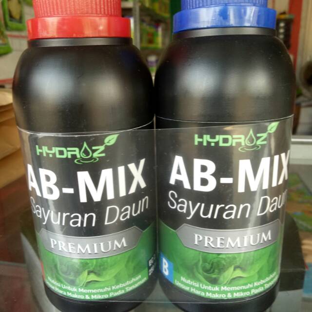TERBAIK NUTRISI/PUPUK AB MIX CAIR PREMIUM UNTUK SAYURAN DAUN 250ML