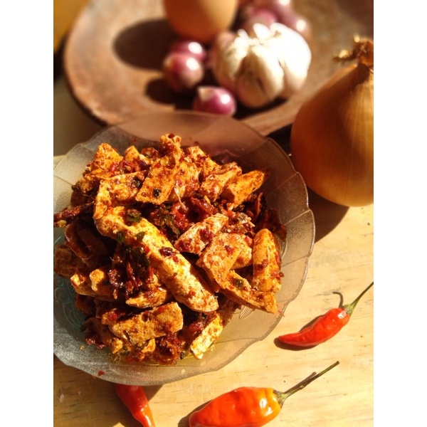 

Basreng pedas Daun jeruk