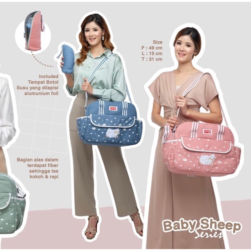 Dialogue Baby Tas Bayi Kecil Baby Sheep Series DGT7310 / Tas Perlengkapan